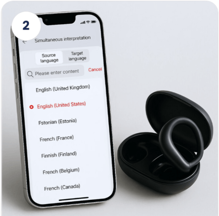 how to use SonaBuds Translating Earbuds